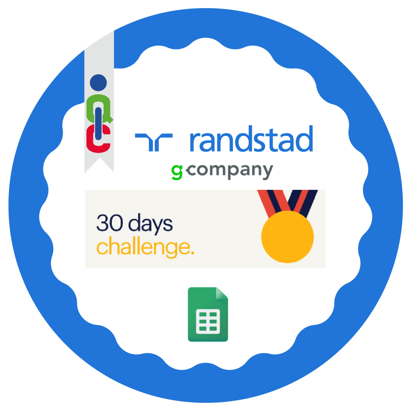 30-day challenge (Google Sheet)